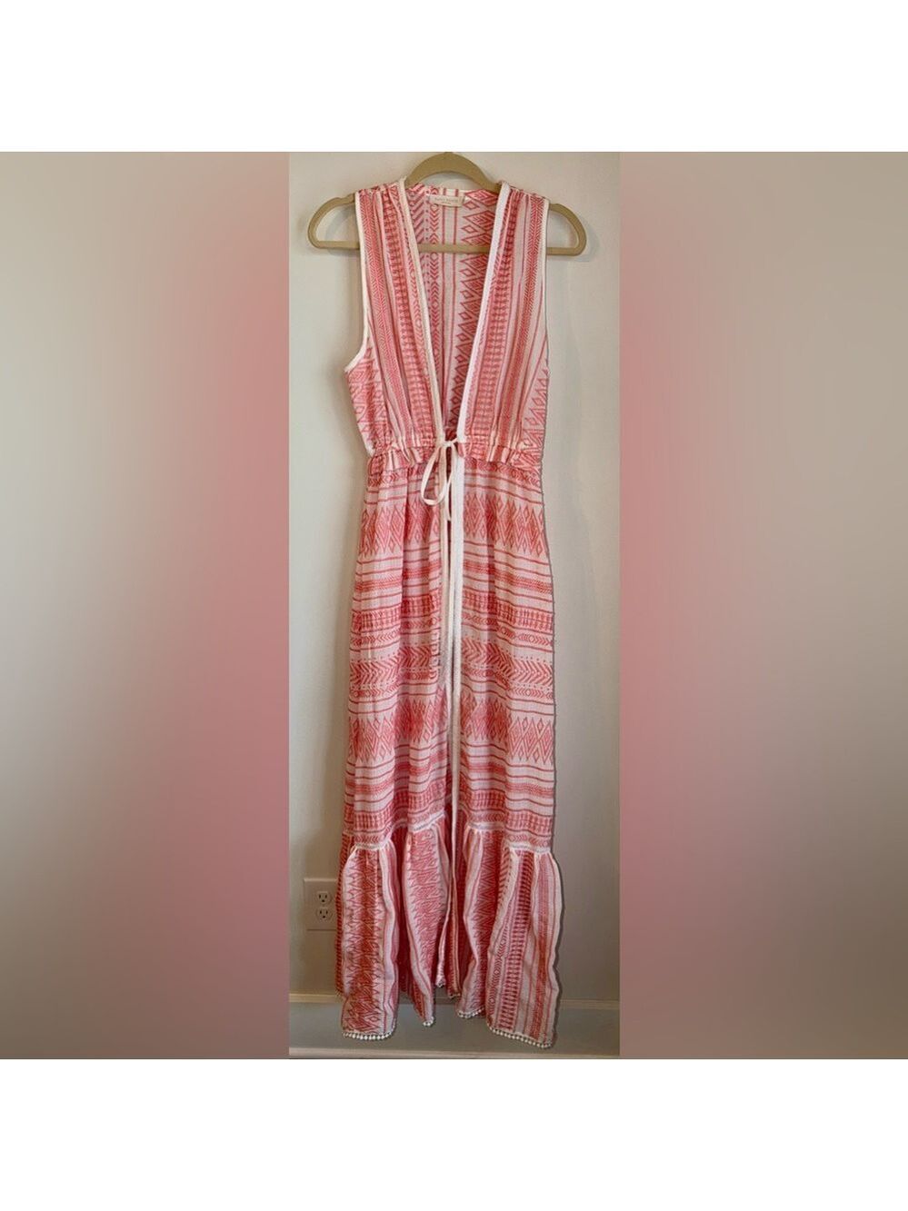 Ramy Brook maxi tie waist dress/coverup - XS - skirt is so full / pretty - Picture 1 of 11